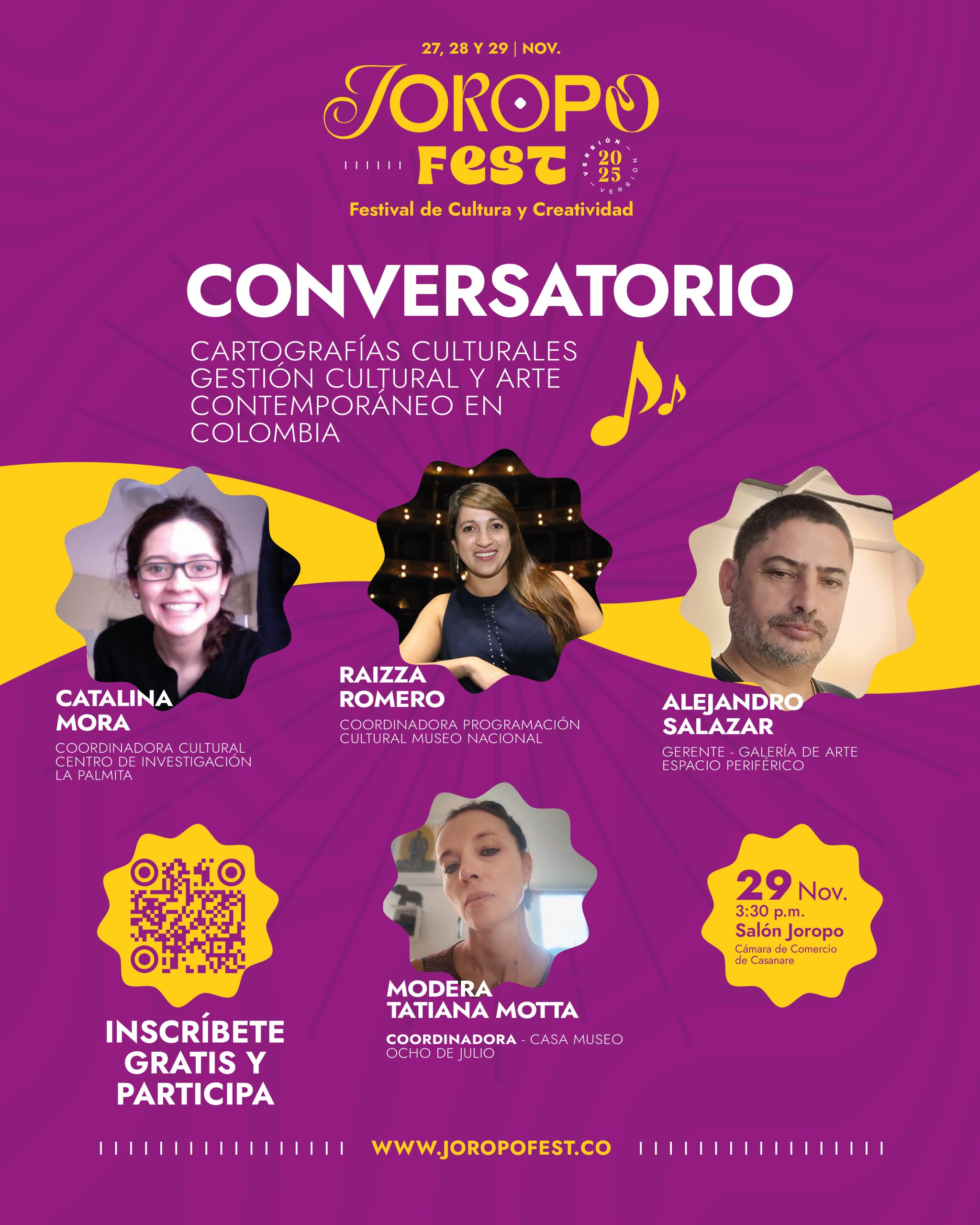 Conversatorio - cartografías culturales gestión cultural y arte contemporáneo en colombia