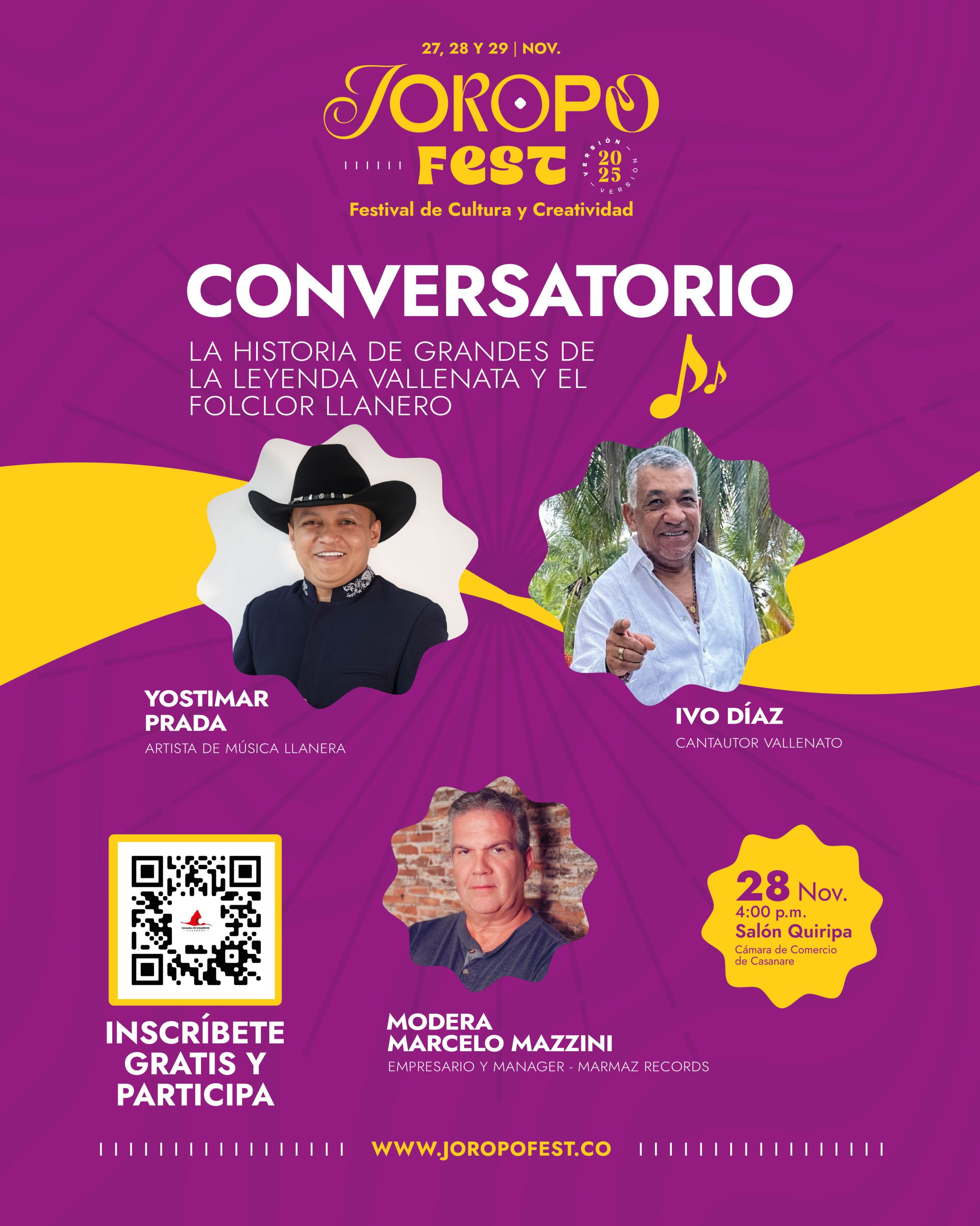 Conversatorios - la historia de grandes de la leyenda vallenata y el folclor llanero