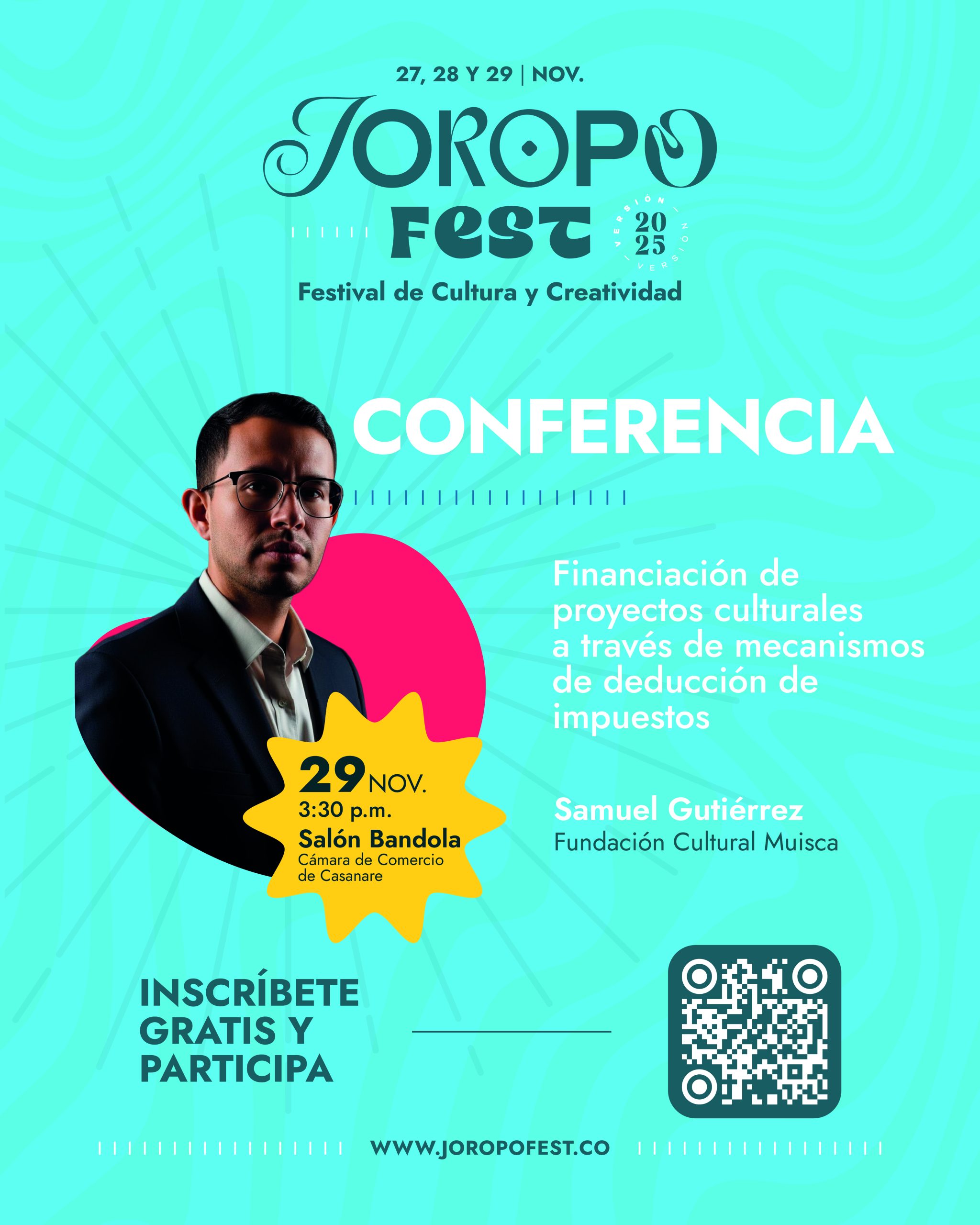 Conferencia - Financiación de proyectos culturales a través de mecanismos de deducción de impuestos