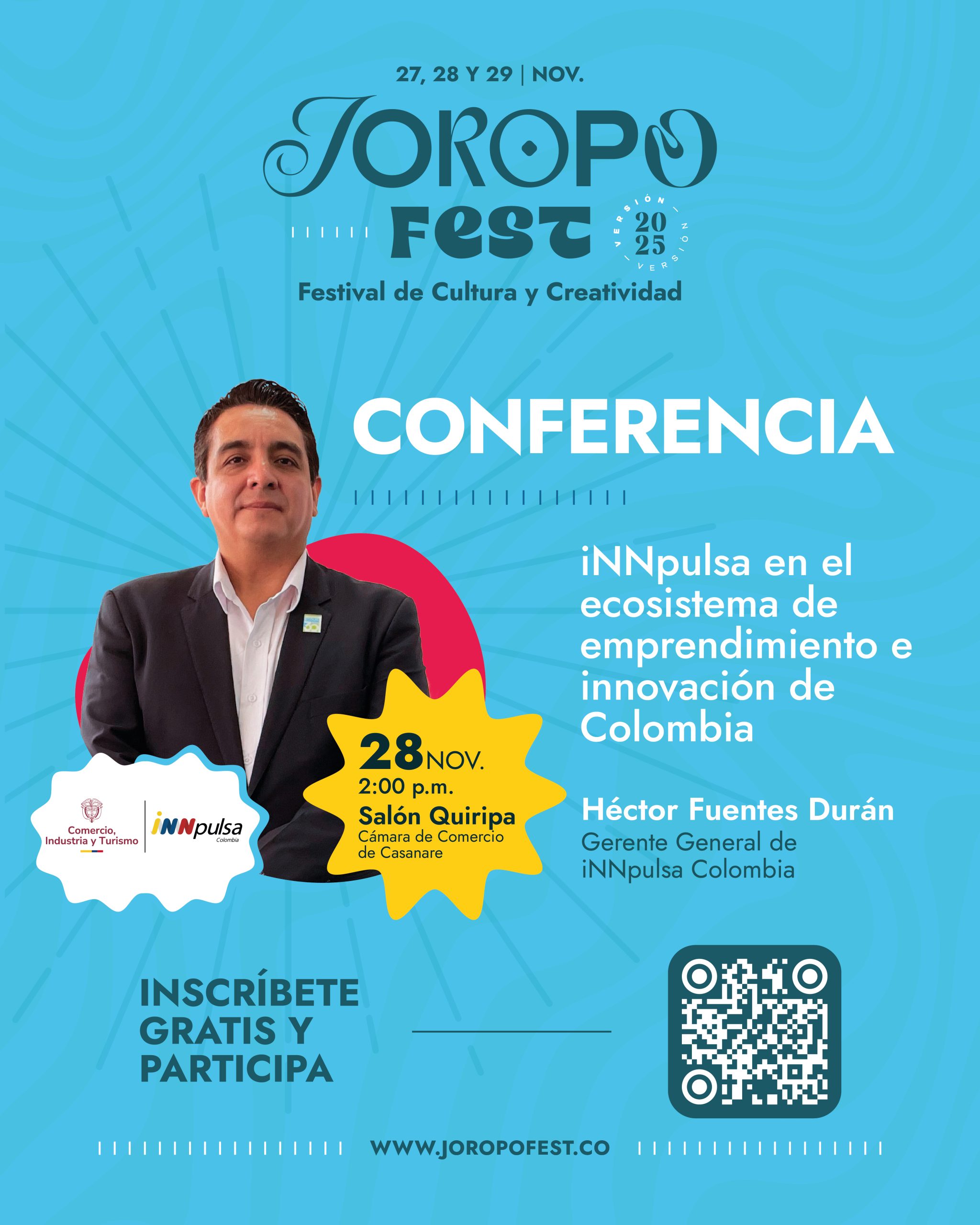 Conferencia - iNNpulsa en el ecosistema de emprendimiento e innovación de Colombia