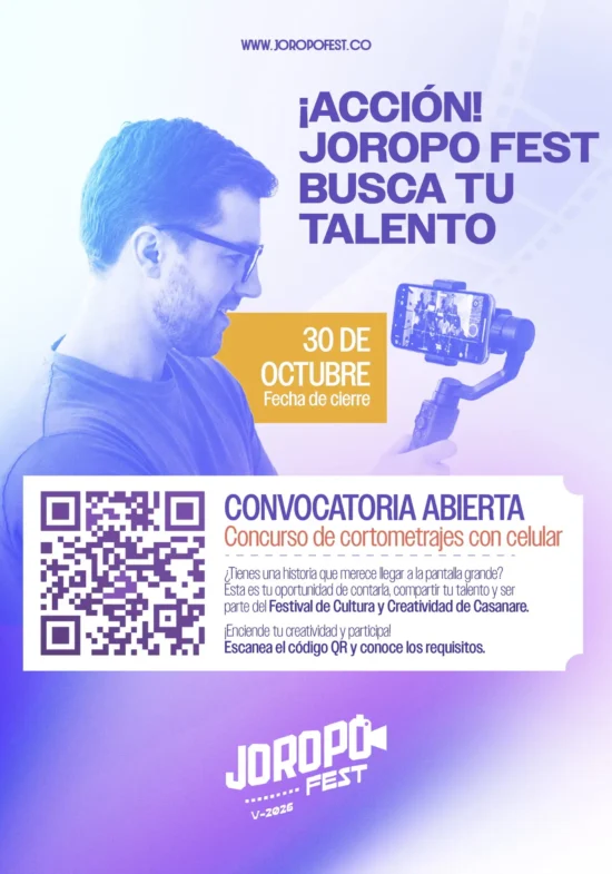 CONCURSO CORTOMETRAJE - JOROPO FEST 2026